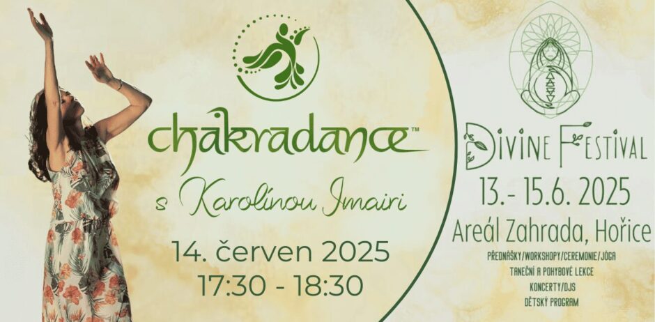 Chakradance s Karolínou Imairi na Divine festivalu 2025